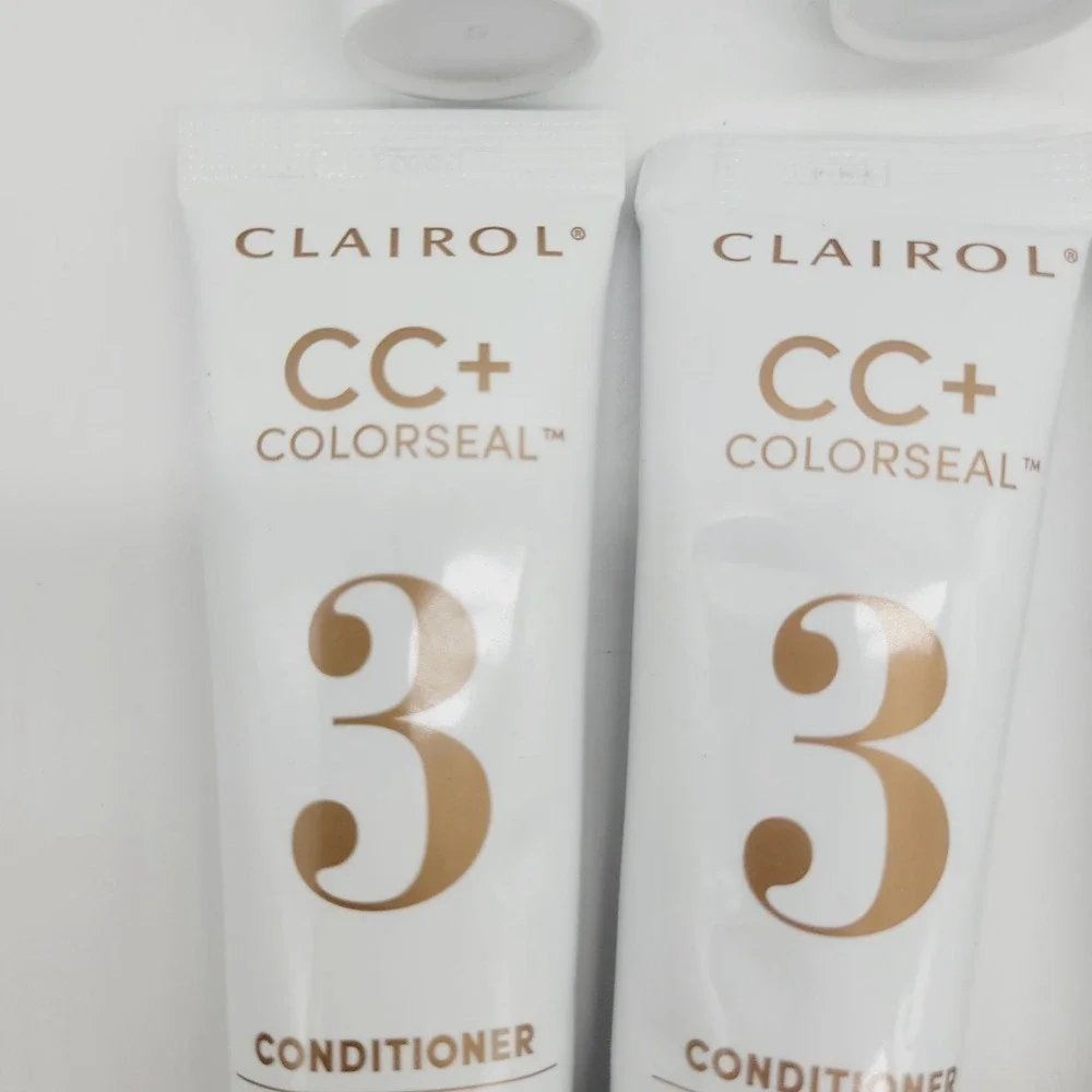 NEW Lot 18 Clairol Nice 'N Easy # 3 CC + Colorseal Conditioner 1.86 Fl Oz Tubes